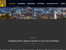 Tablet Screenshot of investigationsrk.com